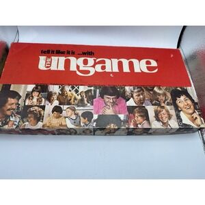VTG 1975 The Ungame Board Game Tell It Like It Is Thought Communication Complete